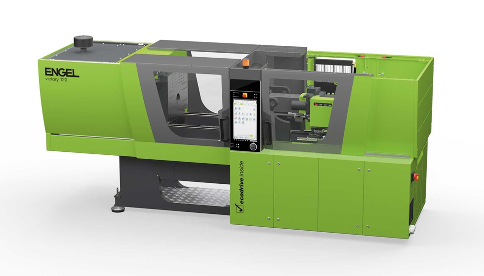 La Engel victory 120 sin columnas genera m�s espacio para el molde y la automatizaci�n, lo que permite c�lulas de producci�n compactas...