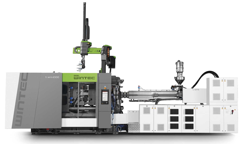 La Wintec t-win 6500 permite la producci�n rentable de piezas de gran tama�o con ciclos cortos y alta estabilidad del proceso...