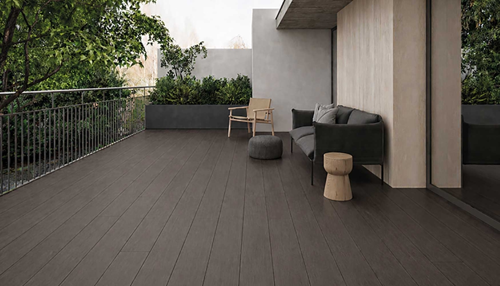 La soluci�n Deckcover encapsulado x Grad incorpora un sistema de instalaci�n mediante clip. En la imagen, el modelo Boracay (cara B)...