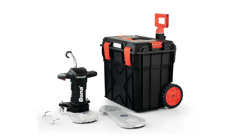 CombiEdge UX comparte discos de 150 mm con otros equipos como Bona FlexiSand...