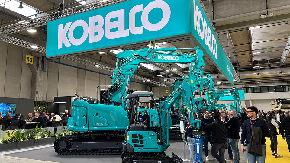 Foto de Kobelco redefine os limites do movimento de terras na Samoter 2026