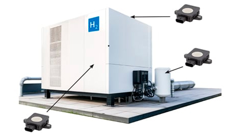 Figura 3: Los generadores de hidr�geno utilizan sensores HLD para la seguridad del usuario...