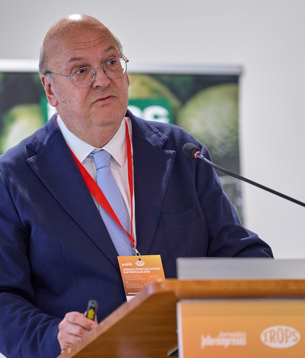 Miguel P�rez Cort�s, jefe del Departamento de Sanidad Vegetal de M�laga en la Junta de Andaluc�a