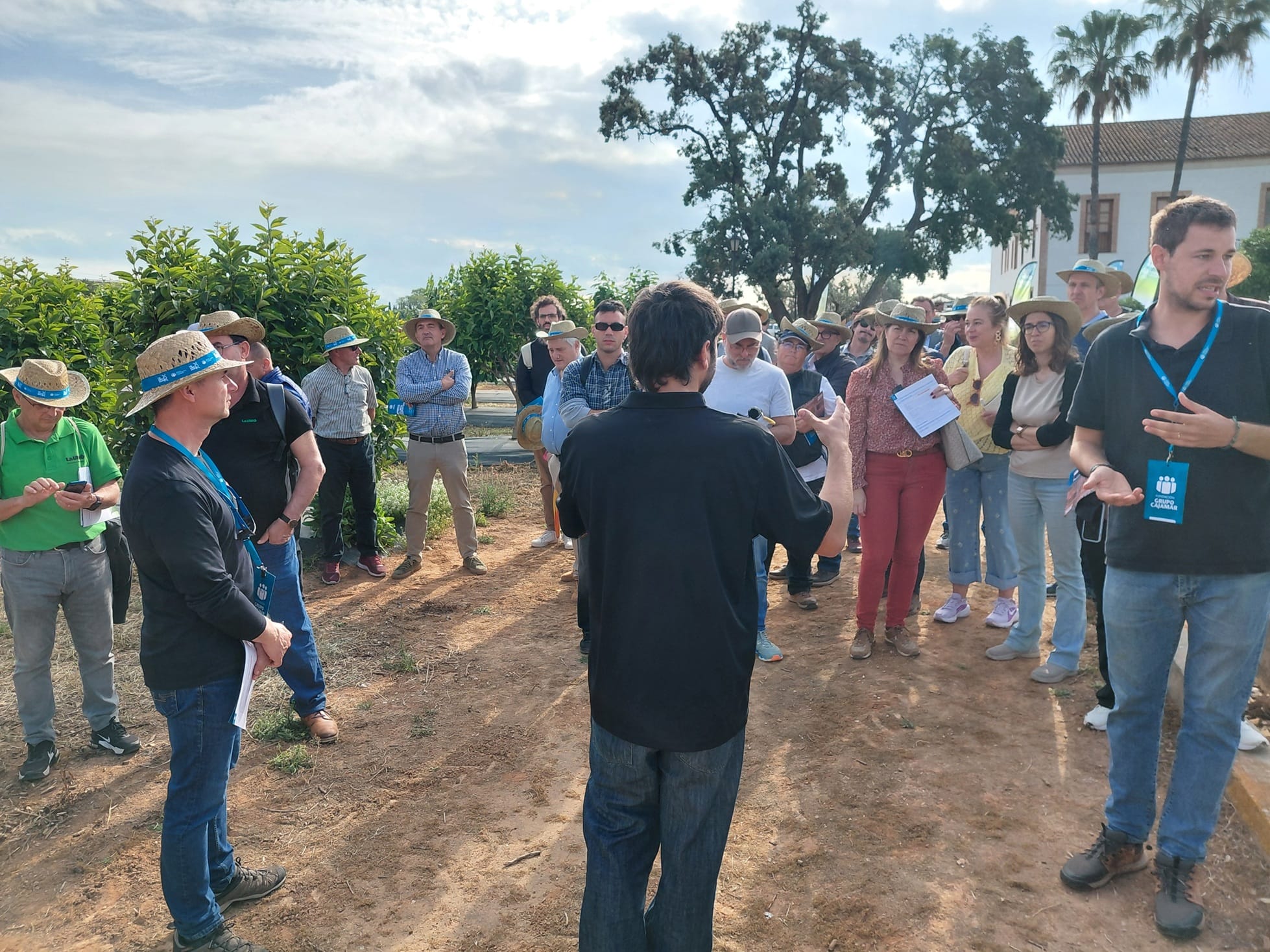 Uno de los momentos de la jornada celebrada en el Centro de Experiencias de Paiporta de la Fundaci�n Grupo Cajamar...