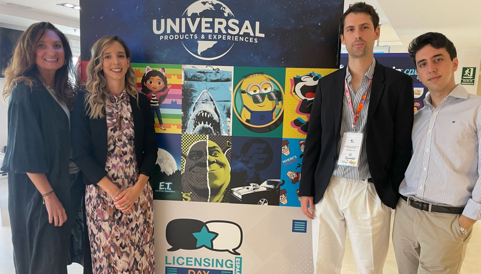 Cecilia Corcuera, senior category manager Fashion & Living Iberia, Ana Toyas, retail & marketing manager, Andreas Vigl, category manager food...