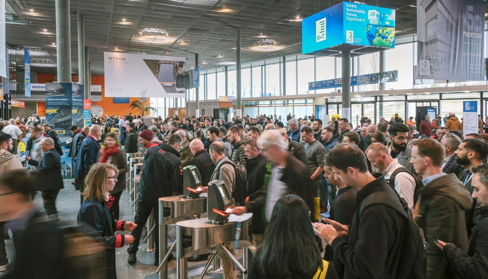 A R+T 2027, em Estugarda (15 a 19 de fevereiro de 2027), feira mundial dedicada a estores, portas e sistemas de prote��o solar...