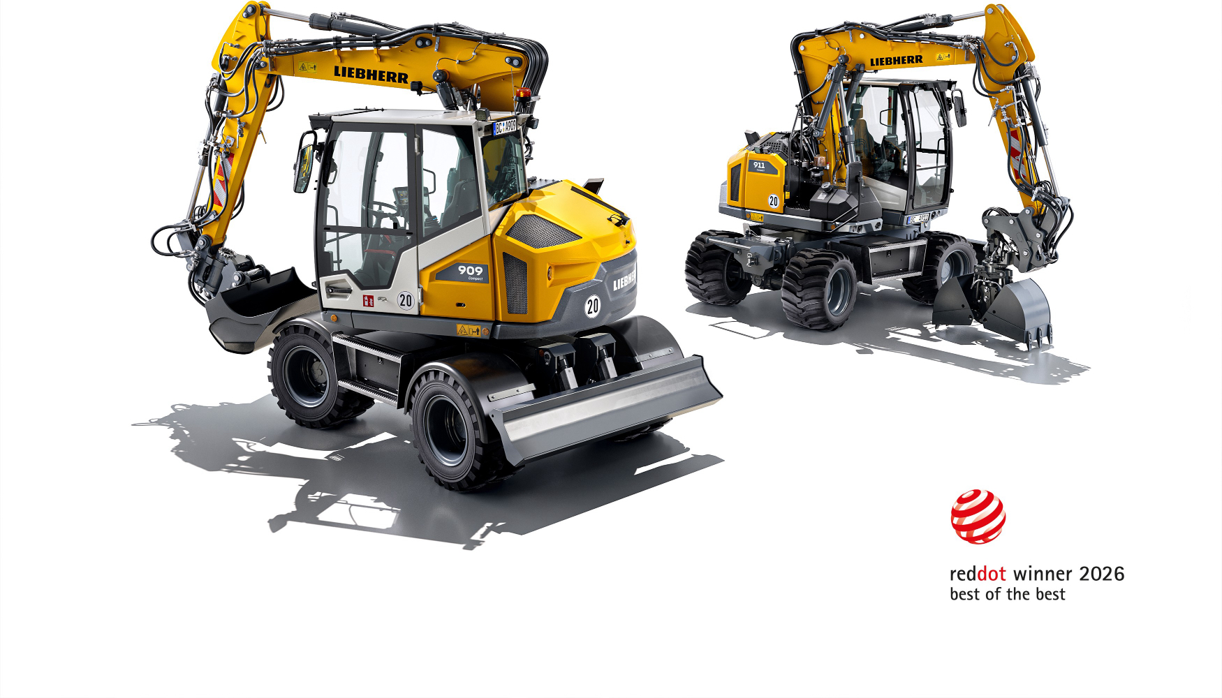 El nuevo dise�o de la gama de excavadoras de ruedas se integra armoniosamente en la cartera de productos existente de Liebherr...