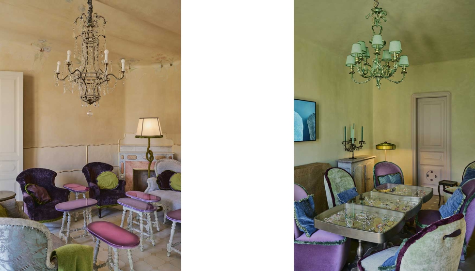 La restauraci�n ha recuperado elementos decorativos y espacios dom�sticos concebidos por Antoni Gaud�. Foto: Claudia Mauri�o...
