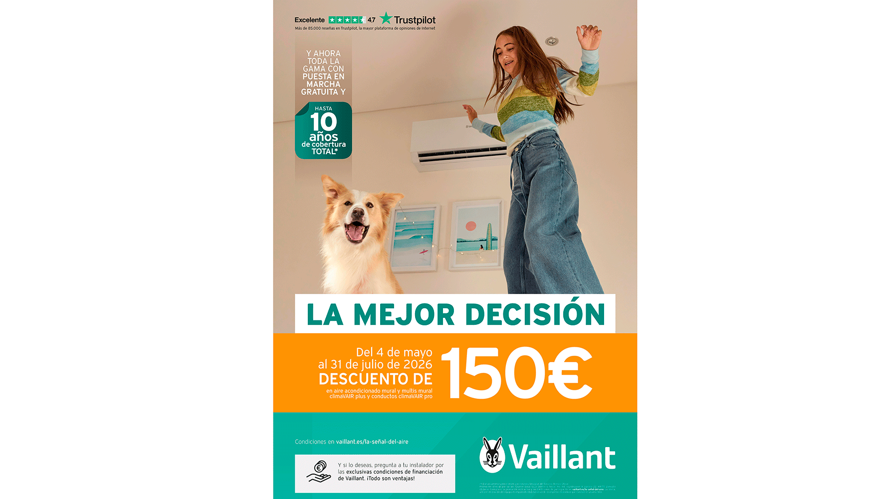 La marca otorga 350� por calderas inteligentes de 30 kW o m�s; 300� por calderas inteligentes de menos de 30 kW; y 100� por las calderas ecoTEC intro...