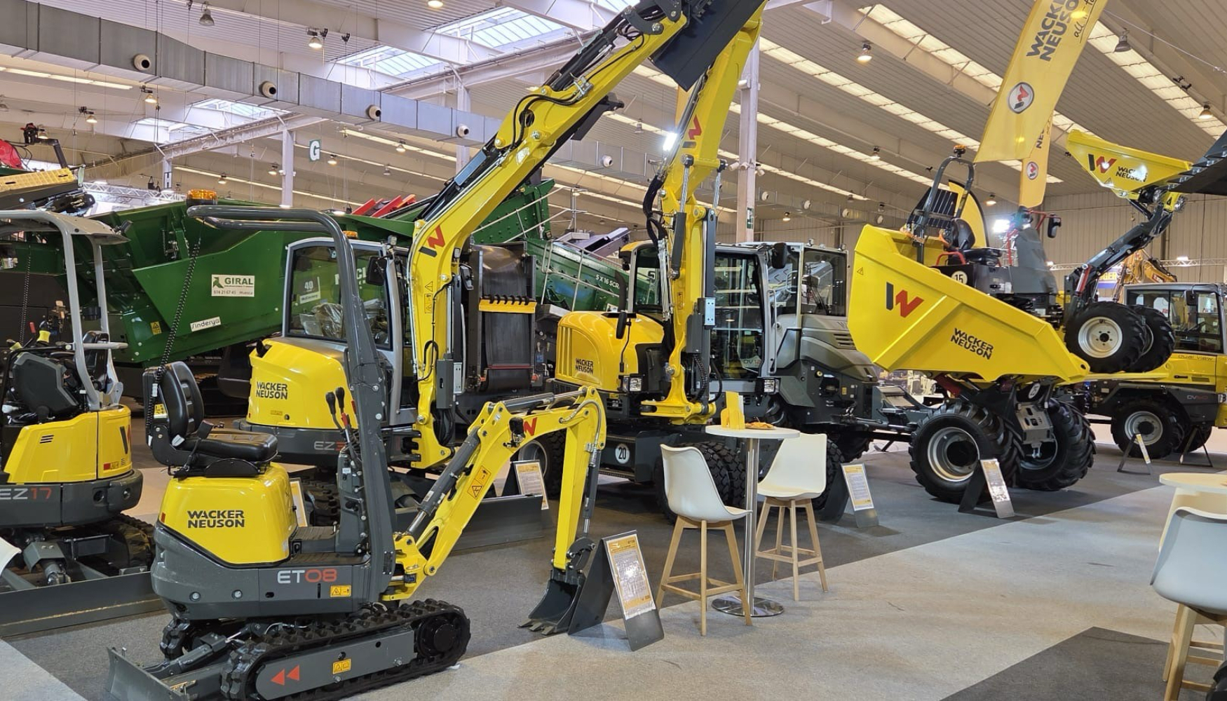 Stand de Wacker Neuson en Smopyc 2026