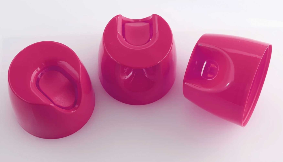 Fig. 5: Tapones para aerosoles: fabricados en la c�lula SmartPower 160 Insider