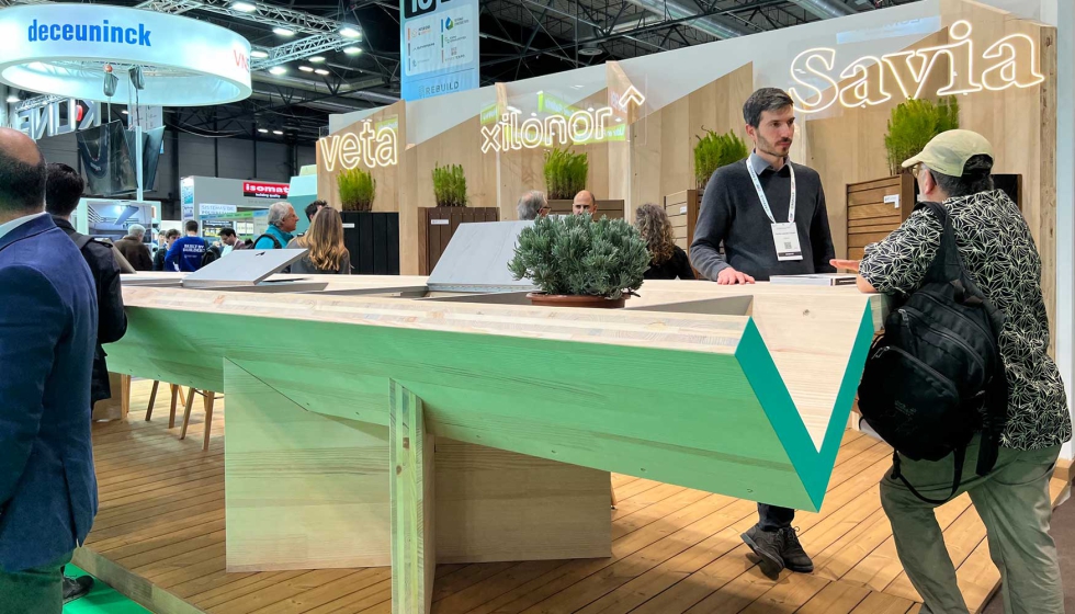 El stand de Finsa, dise�ado por MOLArquitectura