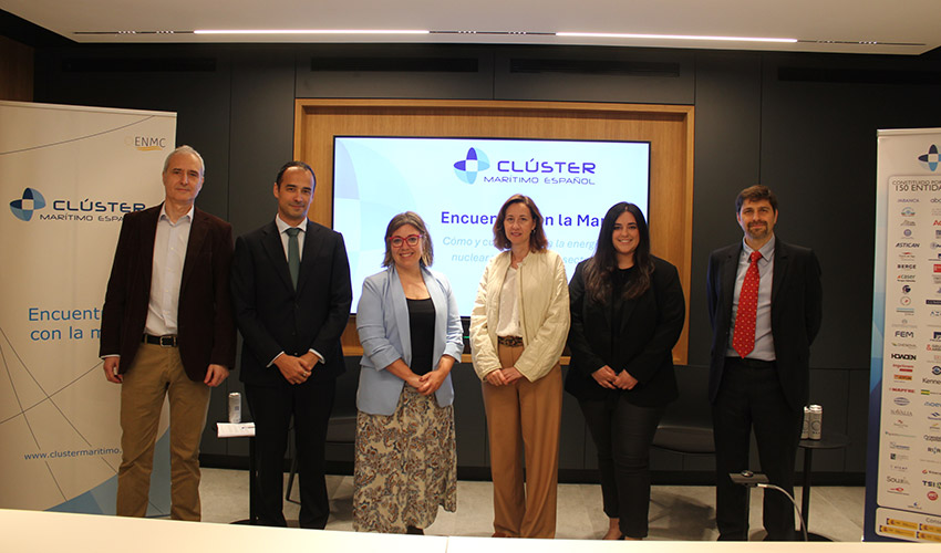 Expertos del sector mar�timo y nuclear analizaron en el Encuentro con la Mar del Cl�ster Mar�timo Espa�ol el potencial de la energ�a nuclear para...