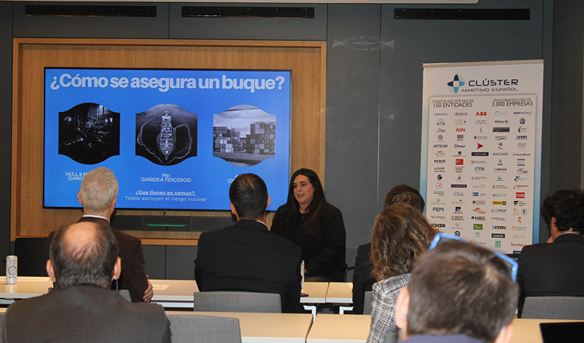 Ana Gonz�lez, responsable de suscripci�n de Aseguradores de Riesgos Nucleares