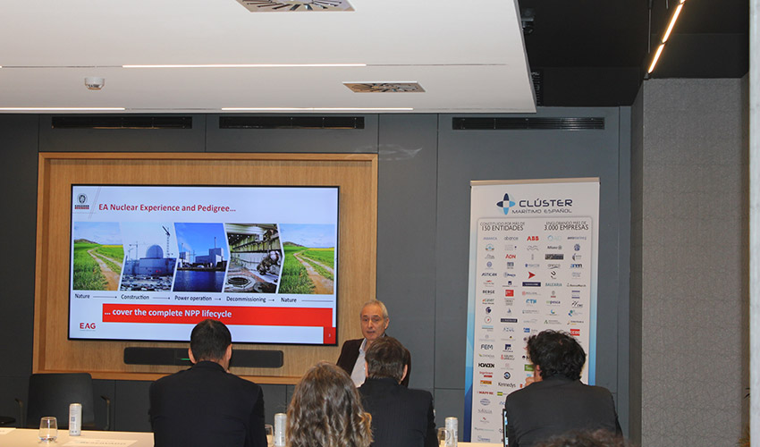 Valent�n Fern�ndez, director de proyecto en el �rea NNB de Empresarios Agrupados (EAG)