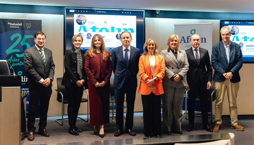La directora general de Trabajo de la Comunidad de Madrid, Marina Parra, inaugura el II Desayuno Dialoguemos de AFELIN...