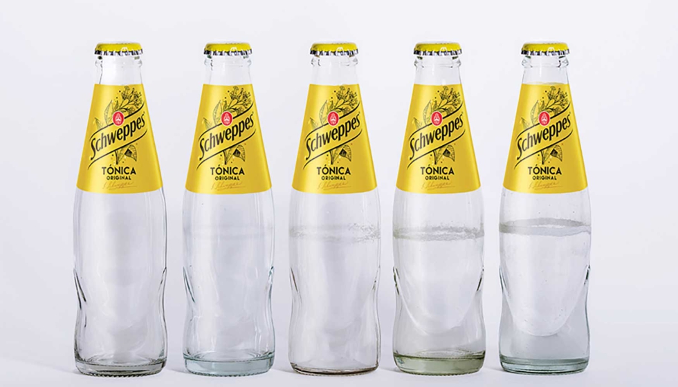 Desde el a�o 2022 el 100% de los envases de Schweppes son rPET