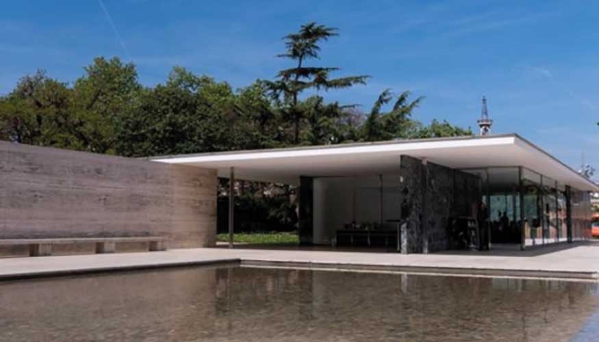 El agua como herramienta proyectual y arquitectura es el tema que se plantear� el pr�ximo 27 de mayo en el pabell�n Mies van der Rohe...