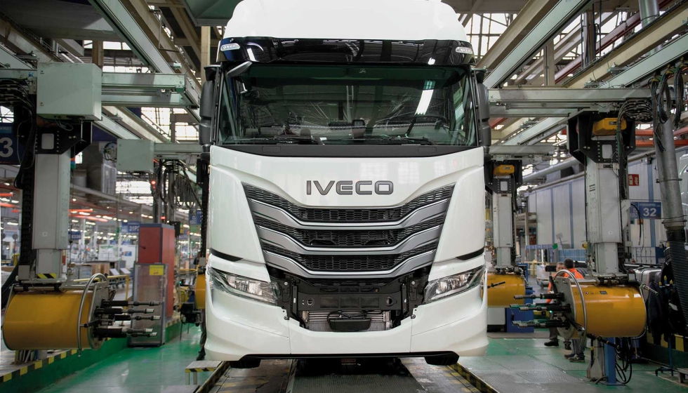 La planta de IVECO en Madrid produce toda la gama pesada de la marca para distintos mercados internacionales