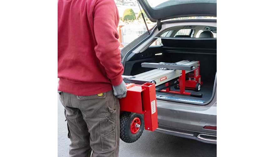 Golia Junior es un elevador compacto, adaptable y f�cil de transportar