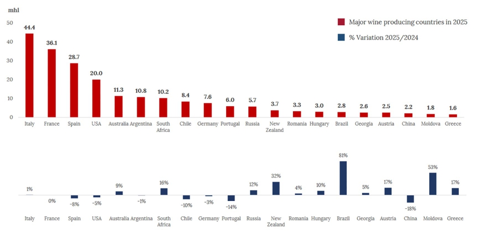 Evoluci�n del consumo de vino