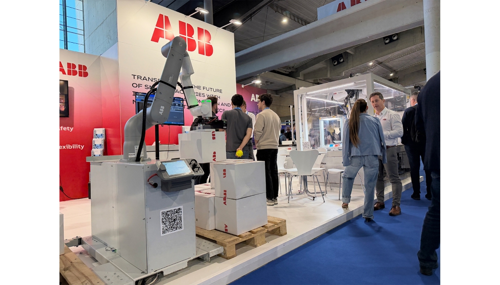 Stand de ABB Robotics en Advanced Factories 2026