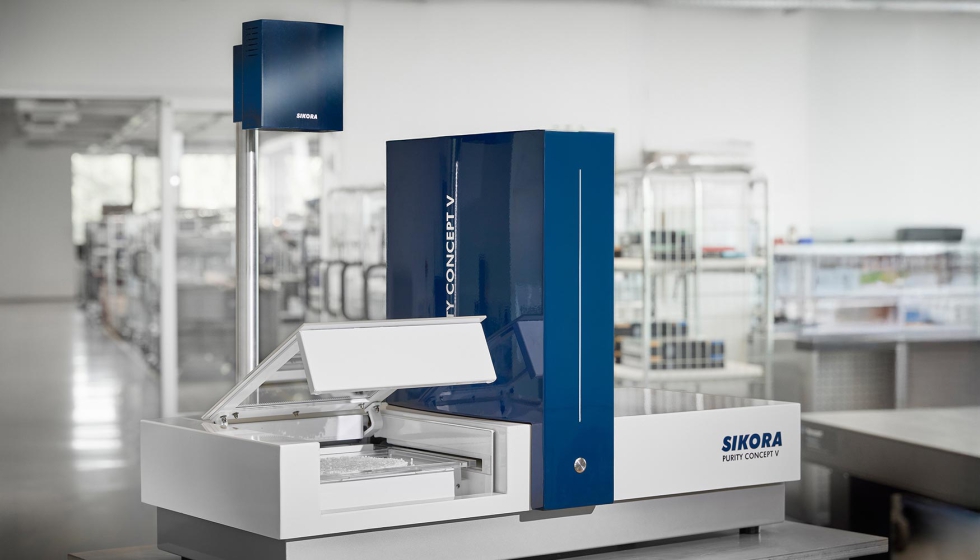 Purity Concept V: sistema de laboratorio para inspecci�n y an�lisis de granza, escamas y placas de ensayo