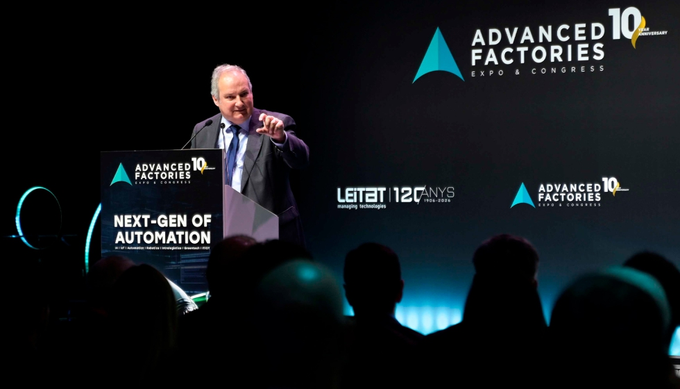 El Ministro de Industria Jordi Hereu clausur� la d�cima edici�n de Advanced Factories 2026