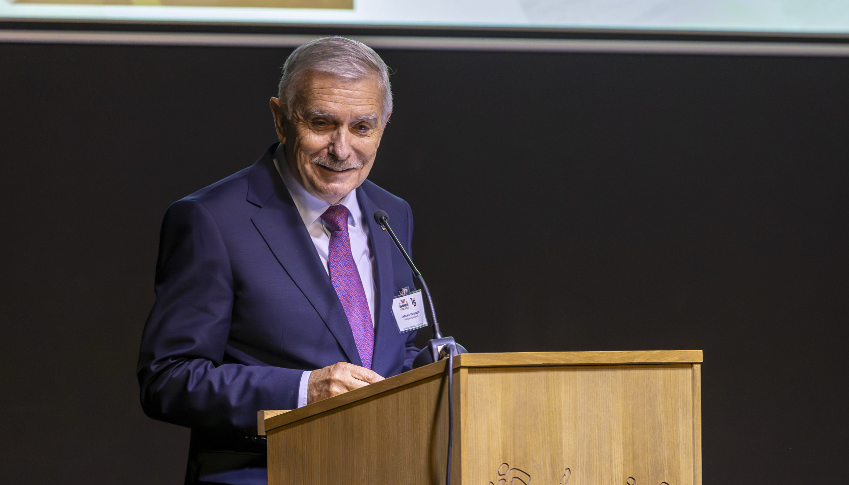 Enrique Delgado, presidente de Aminer