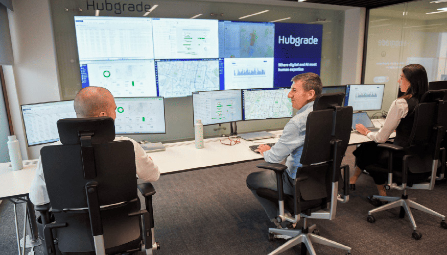 El nuevo centro Hubgrade en Granollers (Catalu�a) refuerza la estrategia de Veolia de innovaci�n aplicada a la gesti�n inteligente de servicios...