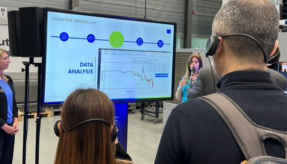 Predictive Service Live es el servicio de Trumpf enfocado a prever y anticiparse a los errores y paradas de las m�quinas...