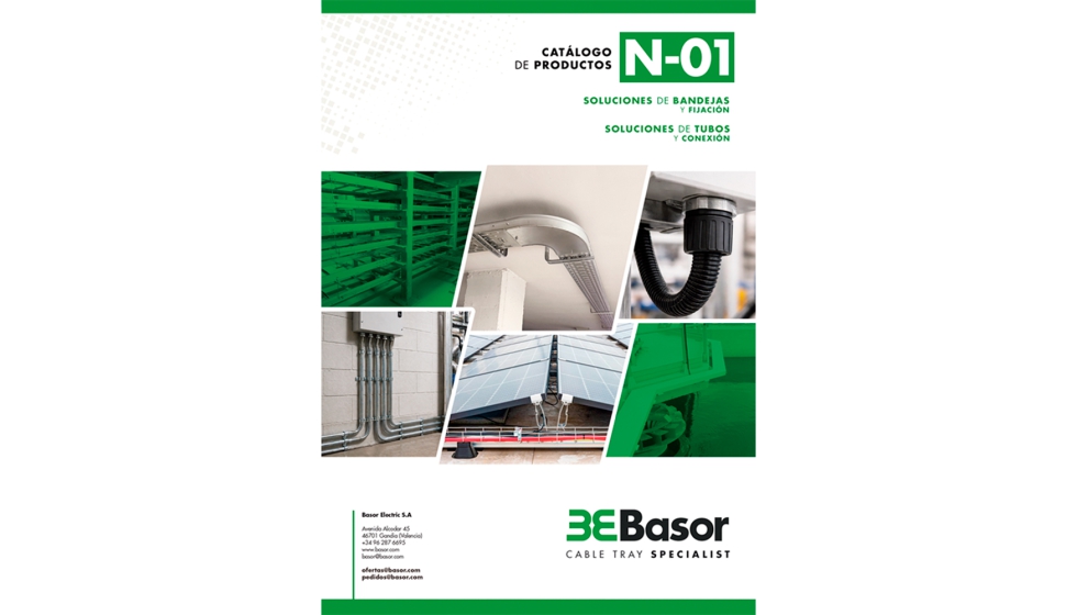 El nuevo 'Cat�logo Nacional N-01' ya se encuentra disponible para su descarga a trav�s del portal corporativo de Basor Electric...
