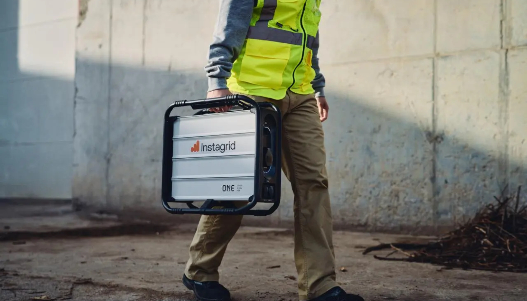 Instagrid ONE es f�cilmente transportable con una mano