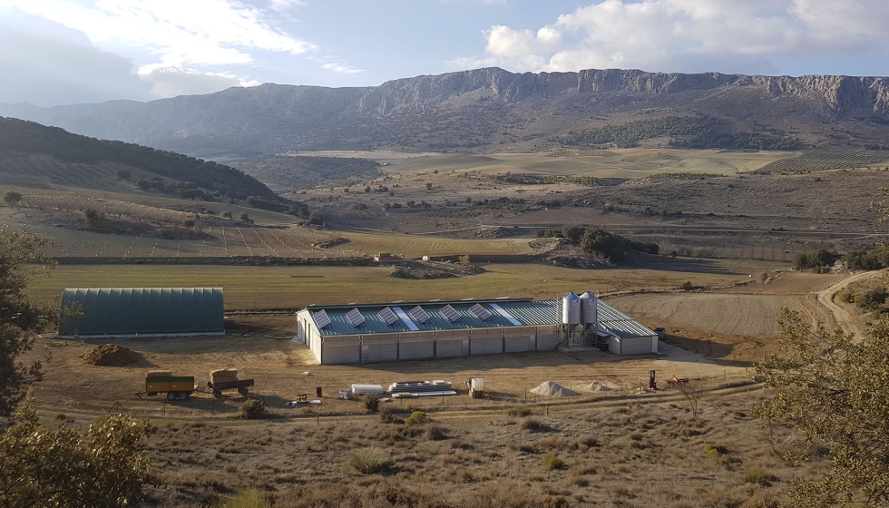 Exterior de una explotaci�n ganadera