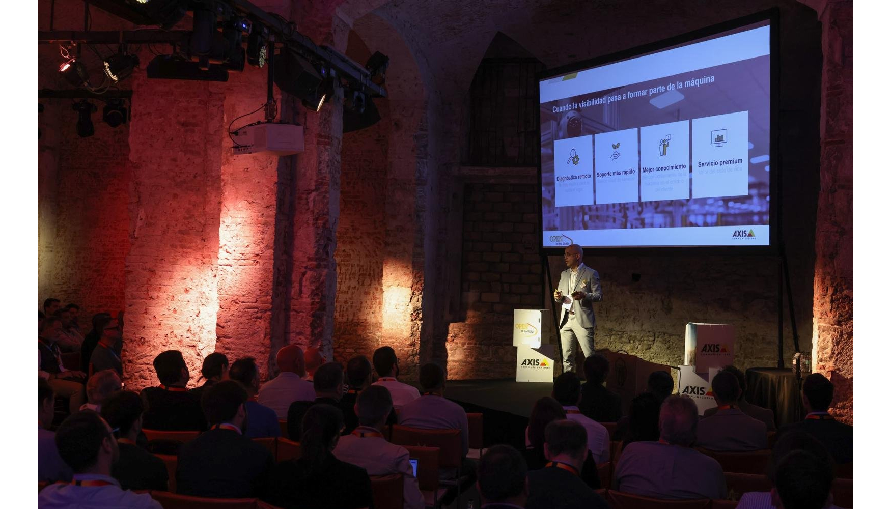 Axis Communications ha reunido a partners, clientes e integradores en Barcelona para demostrar c�mo los sensores...