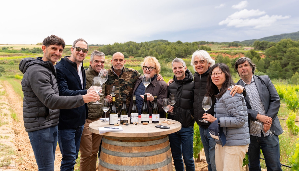 Los MW durante su visita a la Terra Alta (Estudi Tardet)