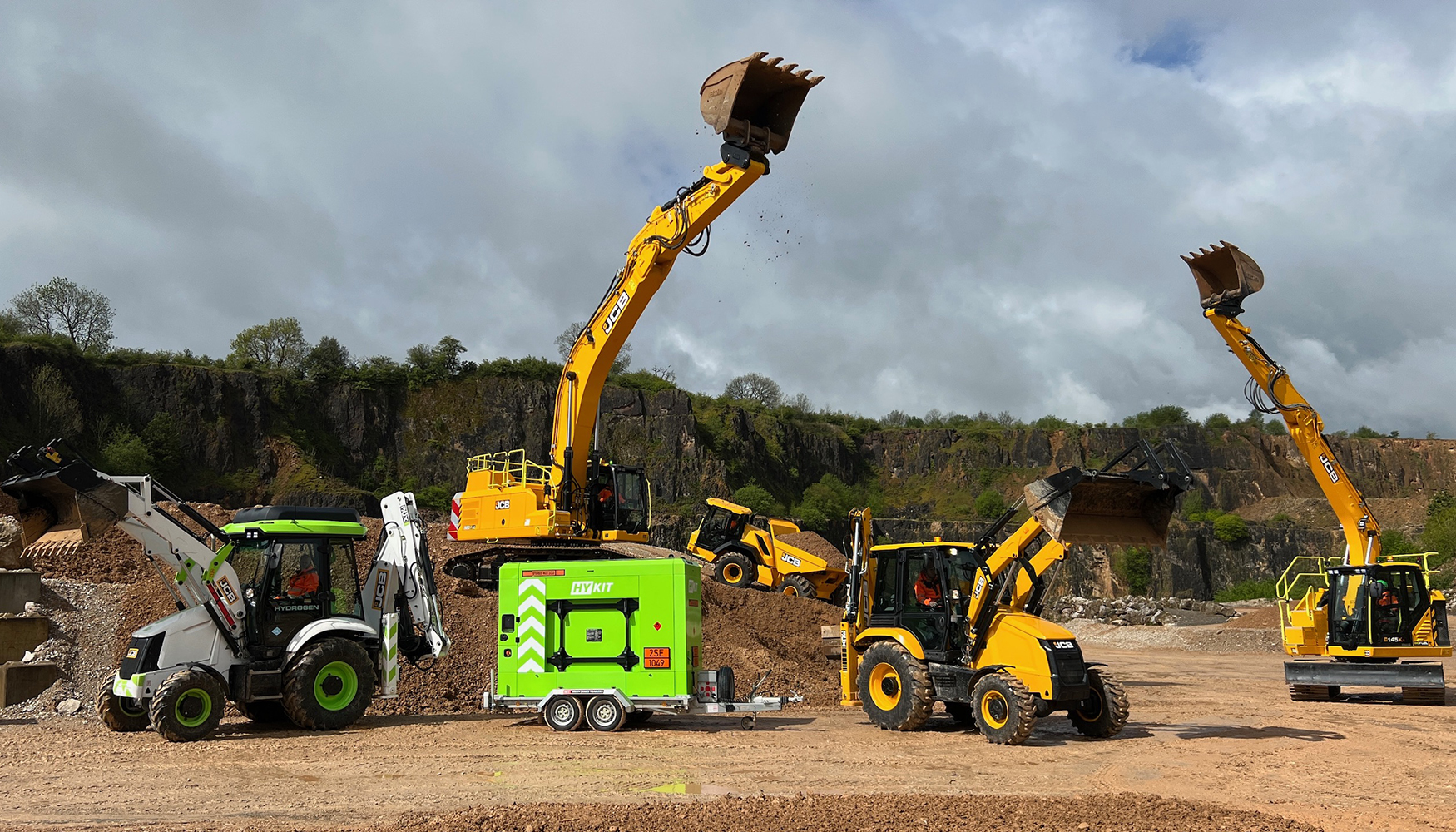 La sede de JCB en Rocester acogi� la presentaci�n de numerosas novedades en distintos segmentos de su gama