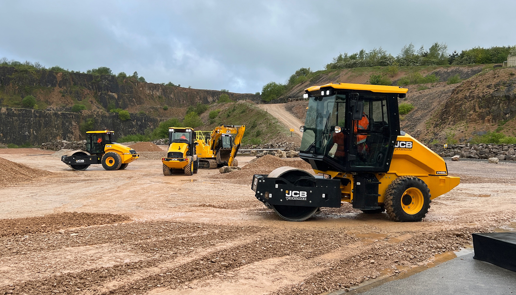 El rodillo VM58D, una de las nuevas incorporaciones a la gama de compactaci�n