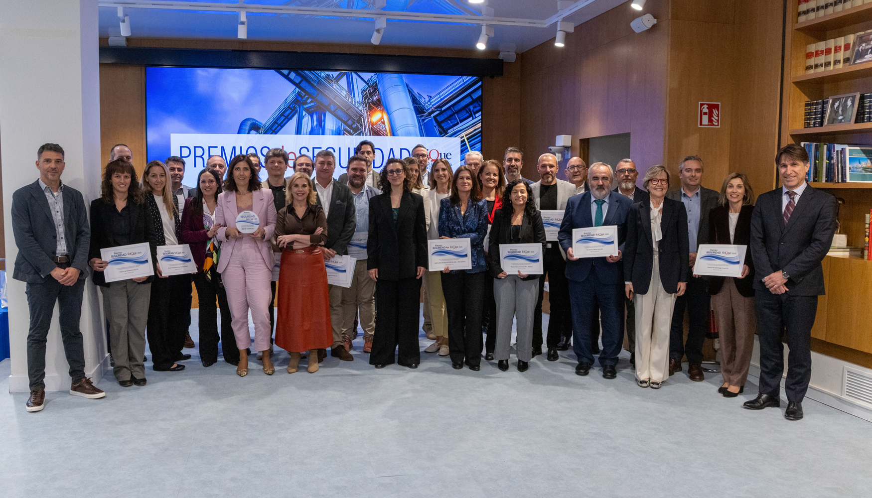 Galardonados con los Premios de Seguridad Feique 2025