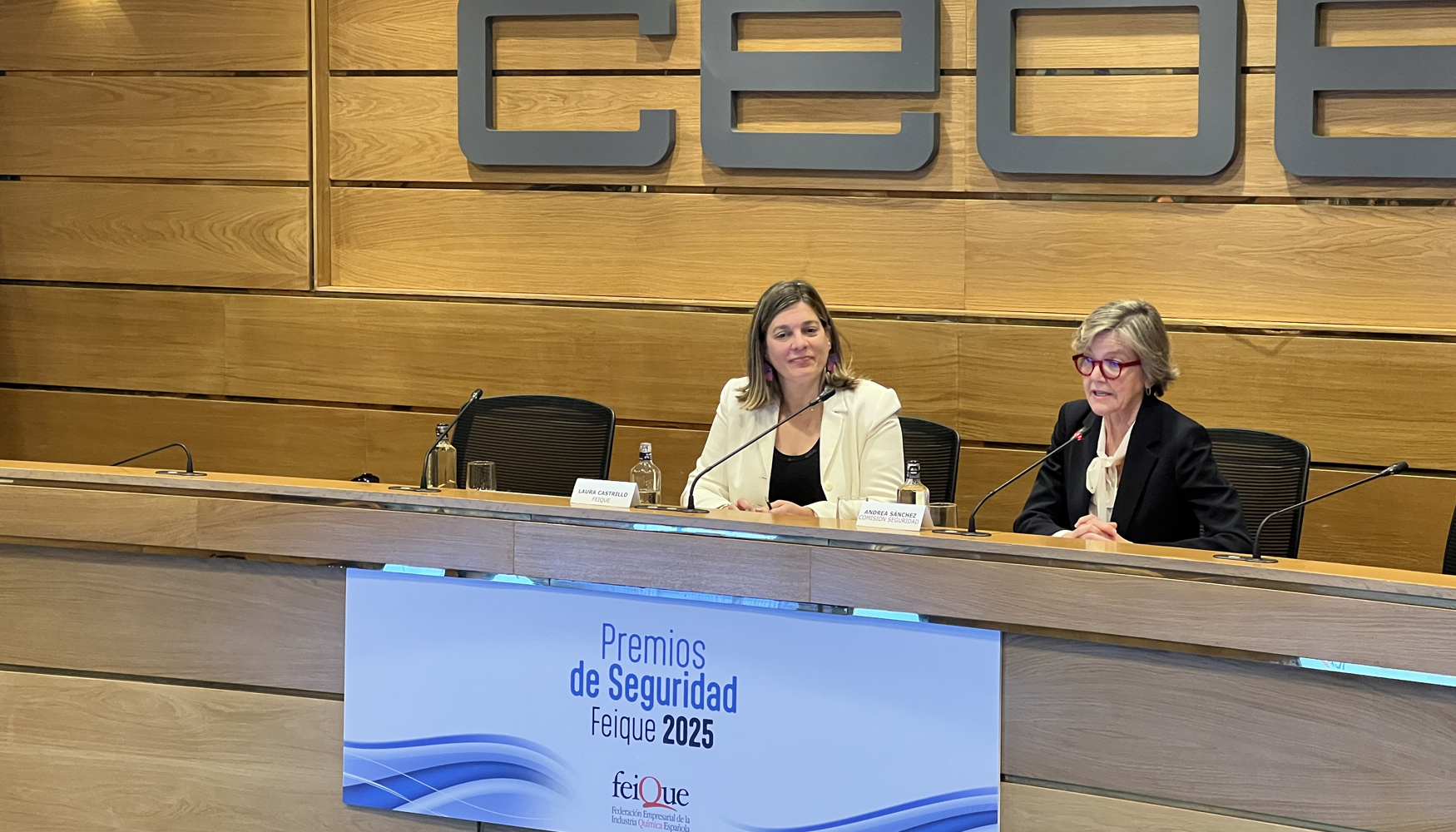 Andrea S�nchez, presidenta de la Comisi�n de Seguridad Integral de Feique...