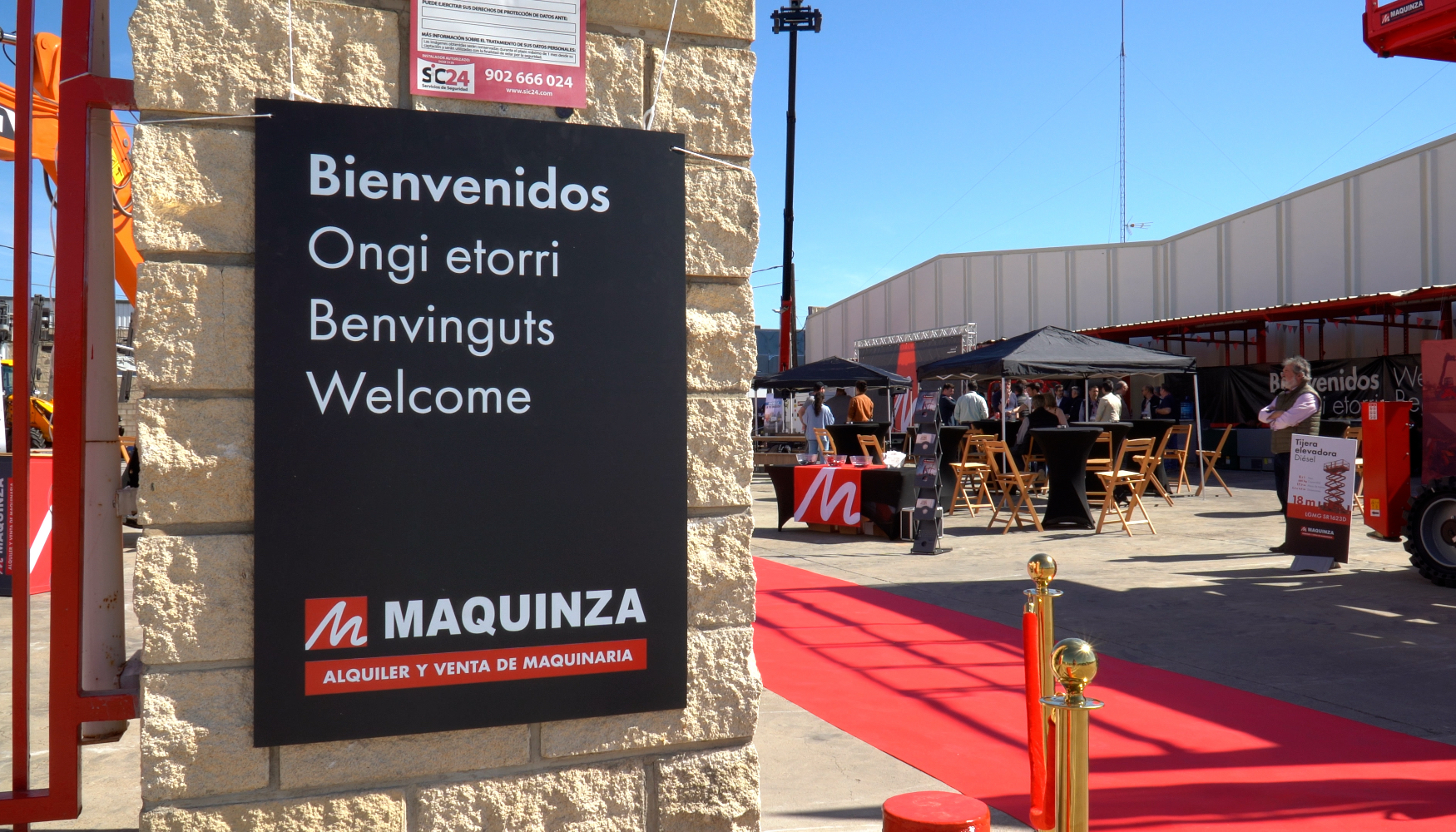 Acceso al 'Verm� Maquinza', celebrado en las instalaciones de la compa��a en Zaragoza