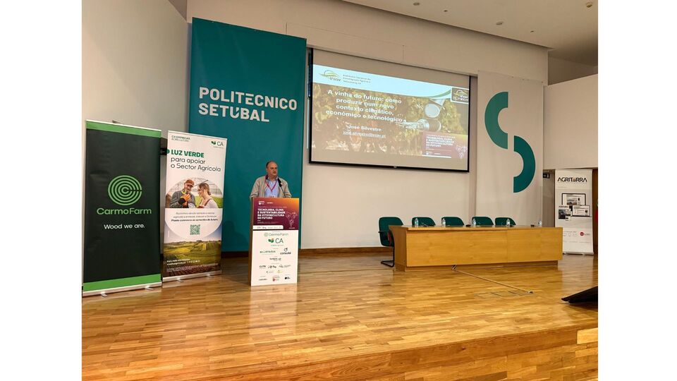 Jos� Silvestre, investigador auxiliar do Instituto Nacional de Investiga��o Agr�ria e Veterin�ria (INIAV), foi o keynote speaker do evento...