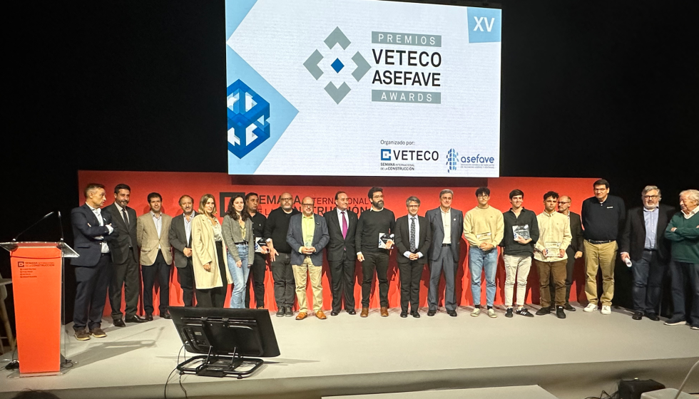 Los premios Veteco - Asefave alcanzan su 16� edici�n. En la imagen, foto de grupo de los galardonados en 2024