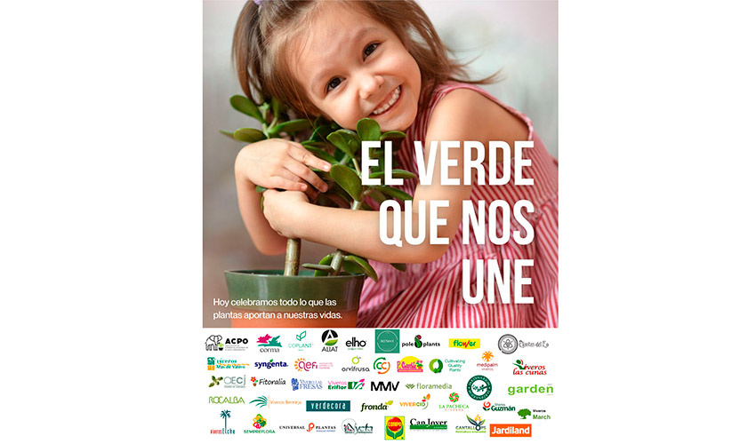 Profesionales y empresas del sector verde participaron en la campa�a conjunta 'El verde que nos une'...