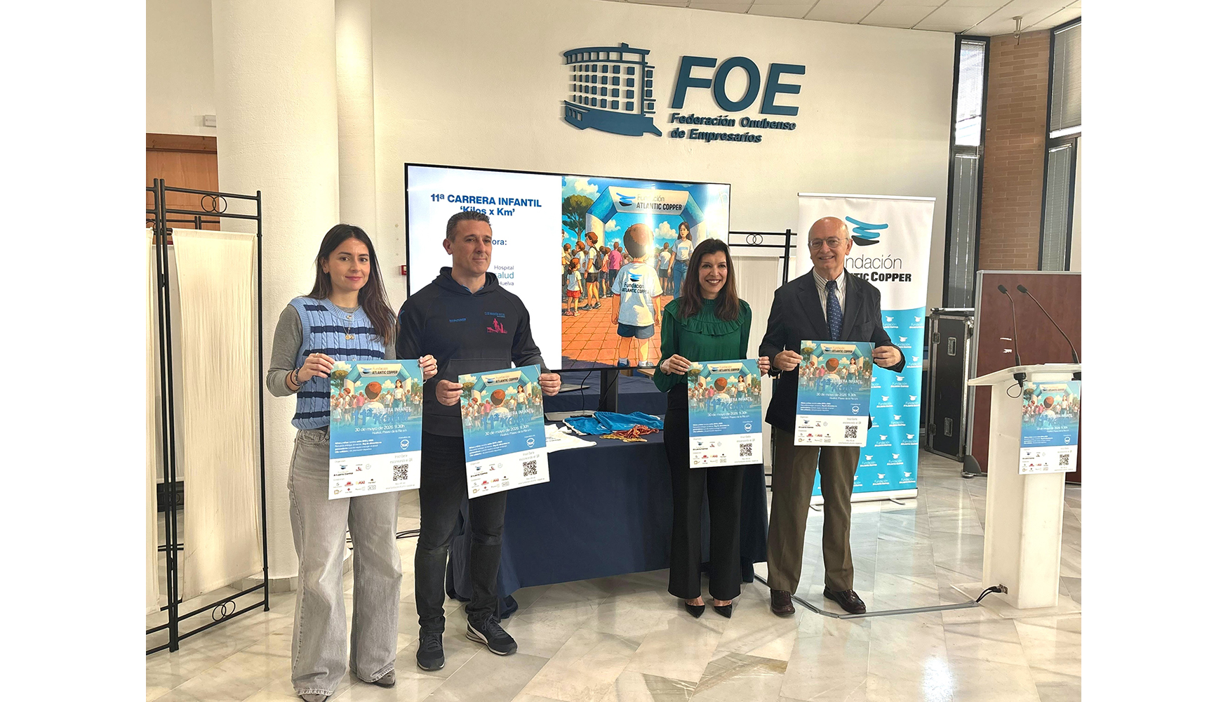 Presentaci�n de la XI edici�n de la Carrera Infantil �Kilos x Km�