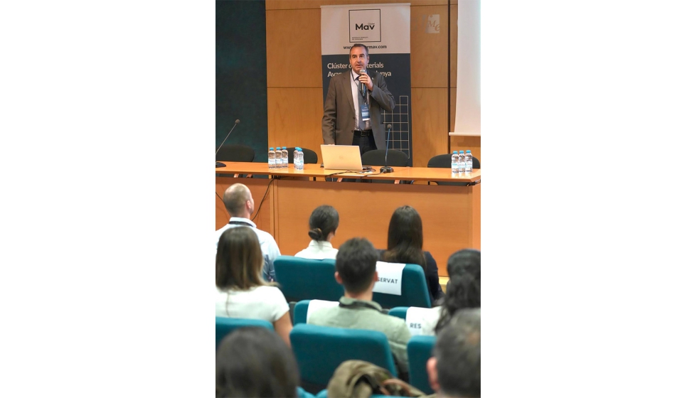 Felip Fenollosa, director de I+D Estrat�gica de CIM UPC, durante su intervenci�n