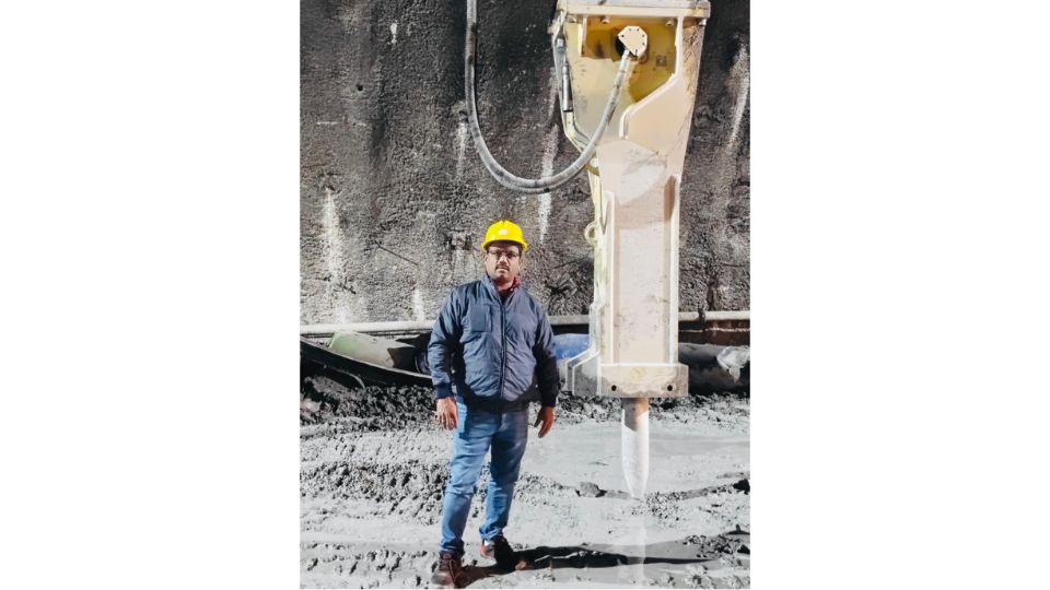 Peter Royston, Business Line Manager, Attachments Division da Epiroc India