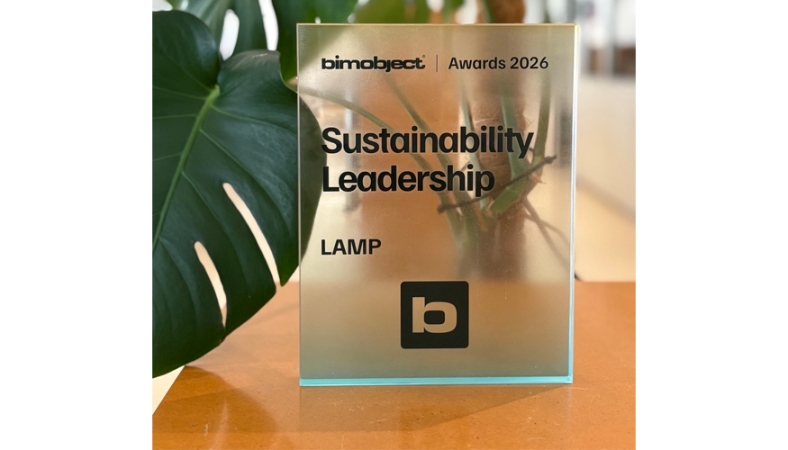 Premio BimObject Sustainability Leadership Award es el galard�n que pone en valor la sostenibilidad