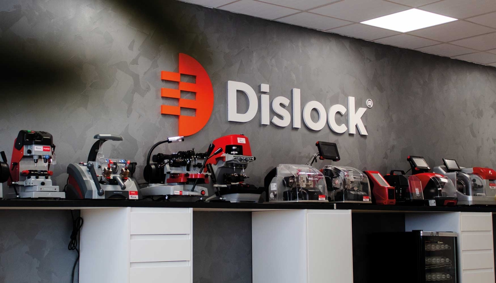 M�quinas Keyline en las instalaciones de Dislock