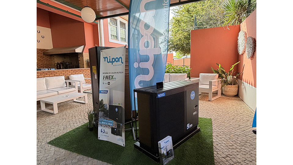 Bomba de calor ar/�gua monobloco I-NEX R290